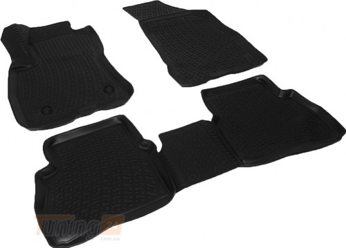 Lada Locker Полиуретановые коврики в салон L.Locker для Fiat Doblo New 2015-2021 длинн.база - Картинка 1