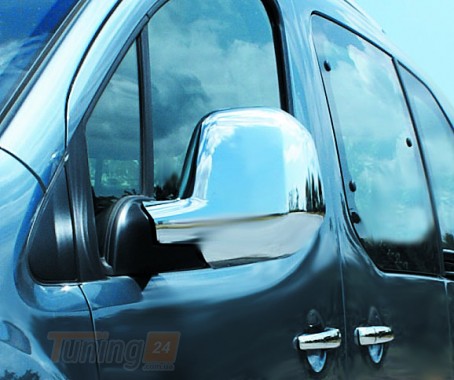 Carmos Хром накладки на зеркала из ABS-пластика для Citroen Berlingo 2008-2018  - Картинка 1