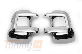 Omcarlin Хром накладки на зеркала из ABS-пластика для Citroen Jumper 2006-2014 - Картинка 1