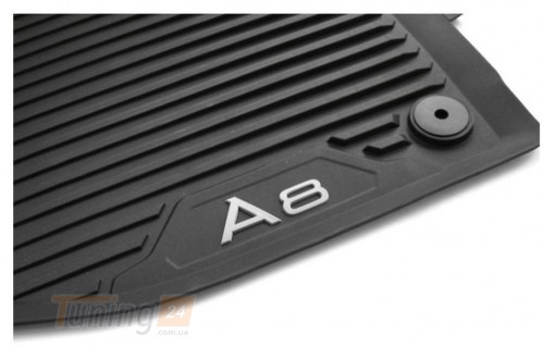 Оригинал Оригинальные коврики в салон для Audi A8 D5 2018+ седан передние 2шт. - Картинка 2