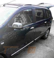 Omcarlin Хром накладки на зеркала из ABS-пластика для Dacia Lodgy 2012+ - Картинка 2