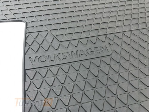 Оригинал Оригинальные коврики в салон для Volkswagen Transporter T5 2003-2010 длинн.база передние 2шт - Картинка 6