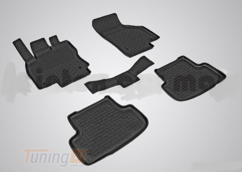Seintex Резиновые коврики в салон  для Audi A3 2012-2021 седан кт 5шт - Картинка 2