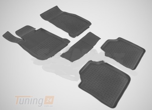 Seintex Резиновые коврики в салон  для BMW 3 F34 GT 2013+ кт 5шт - Картинка 1