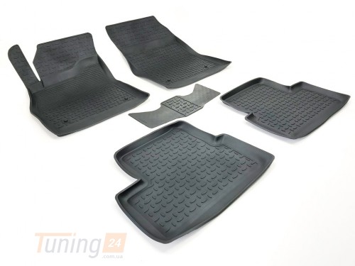 Seintex Резиновые коврики в салон  для Chevrolet Cruze 2012-2015 седан кт 5шт - Картинка 1