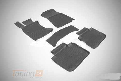 Seintex Резиновые коврики в салон  для Lexus GS 2015-2018 AWD кт 5шт - Картинка 1