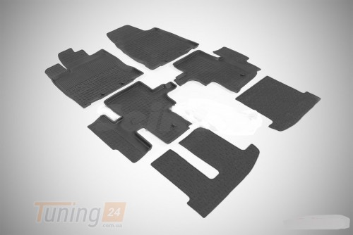 Seintex Резиновые коврики в салон  для Nissan Pathfinder 2014+ кт 5шт - Картинка 1