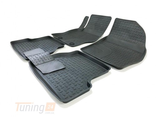 Seintex Резиновые коврики в салон  для Nissan Tiida 2011-2015 седан кт 5шт - Картинка 2