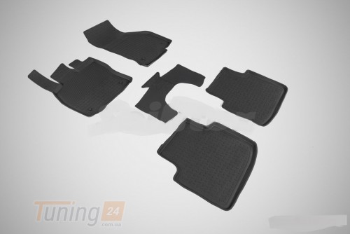 Seintex Резиновые коврики в салон  для Skoda SuperB 3 2015-2021 седан кт 5шт - Картинка 1