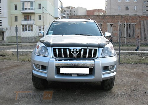 SIM SIM Дефлектор капота (мухобойка) TOYOTA LC PRADO 120 2002-2009 - Картинка 1