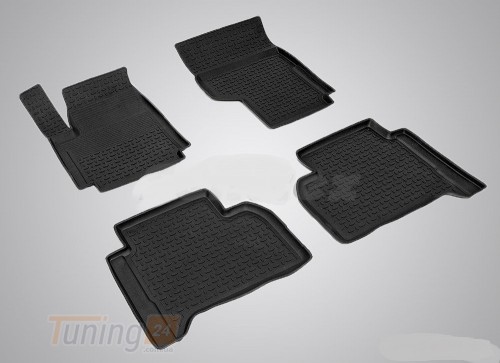 Seintex Резиновые коврики в салон  для Volkswagen Amarok 2016-2021 пикап кт 5шт - Картинка 1