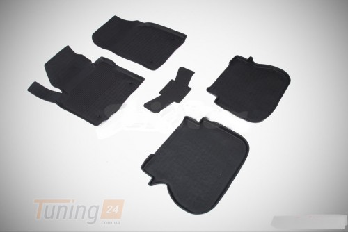 Seintex Резиновые коврики в салон  для Volkswagen Caddy 3 2010-2015 длинн.база кт 5шт - Картинка 1
