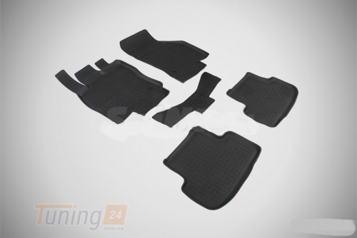 Seintex Резиновые коврики в салон  для Volkswagen Golf 7 2012-2020 хэтчбек 5дв. кт 5шт - Картинка 1