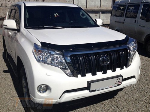 SIM SIM Дефлектор капота (мухобойка) TOYOTA LC PRADO 150 2013+ - Картинка 1