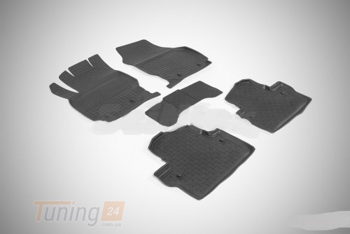 Seintex Резиновые коврики в салон  для Volvo XC70 2013-2017 кт 5шт - Картинка 1