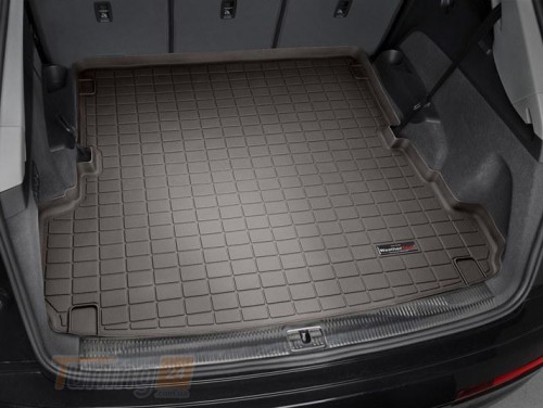 WeatherTech Килимок в багажник Weathertech для Audi Q7 2015 какао 7 місць - Зображення 1