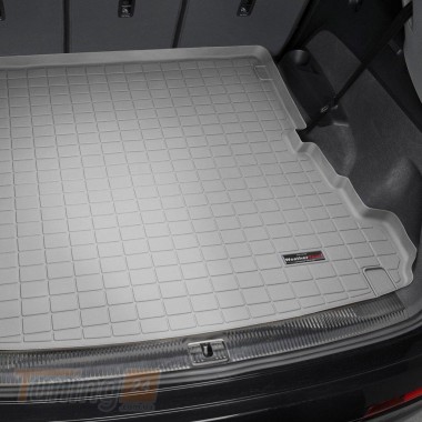 WeatherTech Коврик в багажник Weathertech для Audi Q7 2020+ серый 7 мест - Картинка 1
