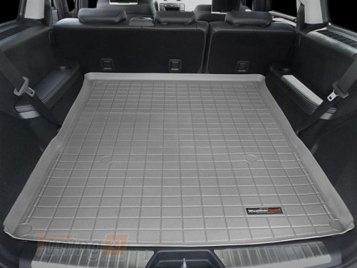 WeatherTech Килимок в багажник Weathertech для Mercedes-Benz GL-GLS X166 2015-2019 сірий з накидкою - Зображення 1