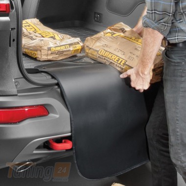 WeatherTech Килимок в багажник Weathertech для Mercedes-Benz ML W166 2011-2015 какао з накидкою - Зображення 3