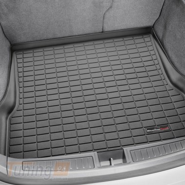 WeatherTech Коврик в багажник Weathertech для Tesla Model S 2015-2021 седан черный задний - Картинка 1