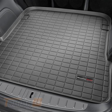 WeatherTech Коврик в багажник Weathertech для Tesla Model X 2017+ черный большой - Картинка 1