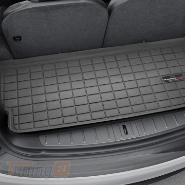 WeatherTech Коврик в багажник Weathertech для Tesla Model X 2017+ черный с 3 рядом - Картинка 1