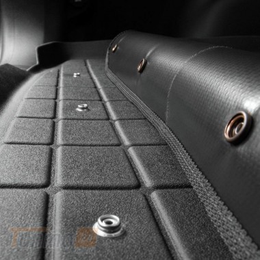 WeatherTech Коврик в багажник Weathertech для Volkswagen Touareg 2010-2018 черный с накидкой - Картинка 3