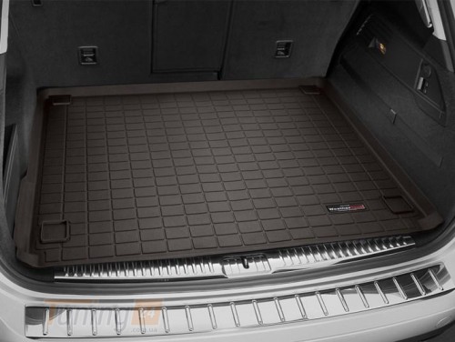 WeatherTech Коврик в багажник Weathertech для Volkswagen Touareg 2010-2018 какао с накидкой - Картинка 1