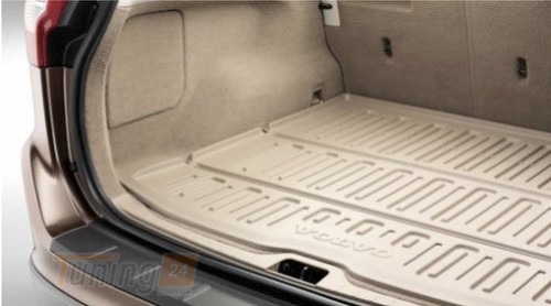 Оригинал Коврик в багажник оригинальный для Volvo XC60 2015-2017 Бежевый - Картинка 1
