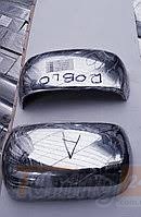 Omcarlin Хром накладки на зеркала из ABS-пластика для Fiat Doblo 2000-2010 - Картинка 2