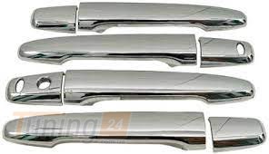 Omcarlin Хром накладки на ручки под сенсор из нержавейки для Mitsubishi ASX 2010-2012 - Картинка 1