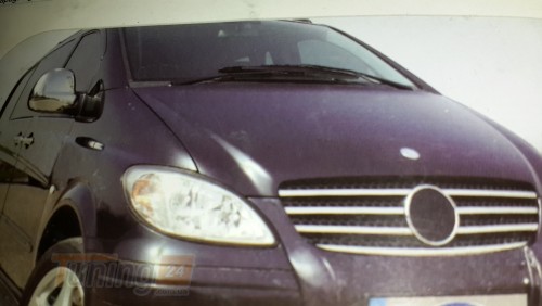 Omcarlin Хром накладка на решетку радиатора из нержавейки для Mercedes-Benz Vito W639 2003-2010 - Картинка 1