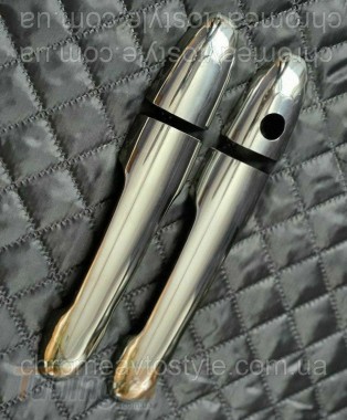 Omcarlin Хром накладки на ручки из нержавейки для Mercedes-Benz Vito W639 2003-2010 2шт - Картинка 1