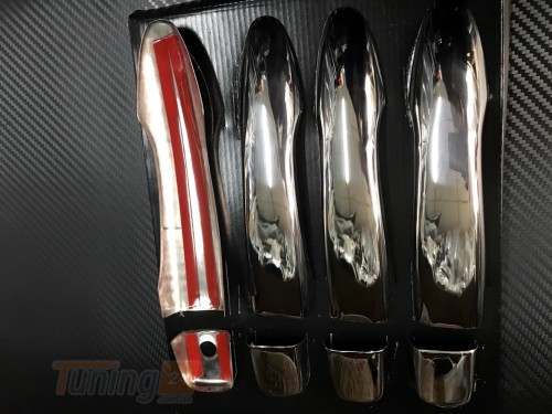 Omcarlin Хром накладки на ручки из нержавейки для Nissan X-Trail T32 2014-2020  - Картинка 1