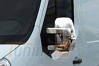 Omcarlin Хром накладки на зеркала из нержавейки для Opel Movano B 2010+ - Картинка 2