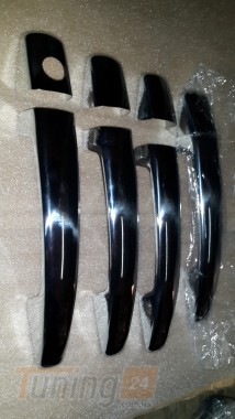 Omcarlin Хром накладки на ручки из нержавейки для Peugeot 4008 2012+ - Картинка 1