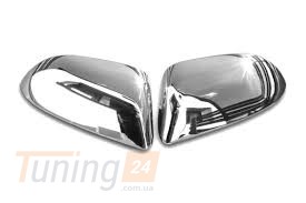 Omcarlin Хром накладки на зеркала из нержавейки для Skoda Octavia A5 2009-2013 - Картинка 1