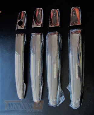 Omcarlin Хром накладки на ручки из нержавейки для Toyota Land Cruiser 200 2007-2012 - Картинка 1