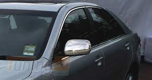 Omcarlin Хром накладки на зеркала из нержавейки для Toyota Camry XV40 2006-2011 - Картинка 1