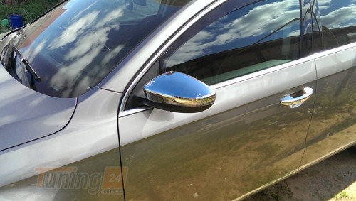 Omcarlin Хром накладки на зеркала из нержавейки для Volkswagen Passat B7 2010-2014 - Картинка 1