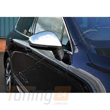 Omcarlin Хром накладки на зеркала из нержавейки для Volkswagen Touareg 2010-2018 - Картинка 1