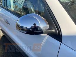 Omcarlin Хром накладки на зеркала из нержавейки для Volkswagen Tiguan 2007-2016 - Картинка 1