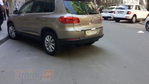 Omcarlin Хром накладка на кромку багажника из нержавейки для Volkswagen Tiguan 2007-2016 - Картинка 2