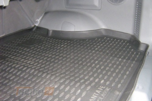 NOVLINE Коврик в багажник Novline для Hyundai Santa Fe Classic 2000-2006 кросс.  - Картинка 2