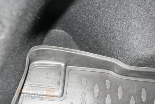 NOVLINE Коврик в багажник Novline для Kia Ceed 2 2012-2015 хэтчбек 5дв. "премиум" - Картинка 2