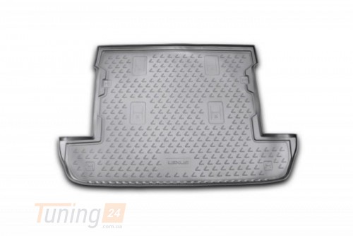 NOVLINE Коврик в багажник Novline для Lexus LX 570 2007-2012 внед. 7мест кор.  - Картинка 1