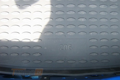 NOVLINE Коврик в багажник Novline для Peugeot 206 1998-2012 хетчбэк 5дв. - Картинка 1