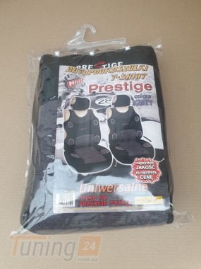 Prestige Серые накидки на передние сидения для Dodge Neon 2015+ - Картинка 2