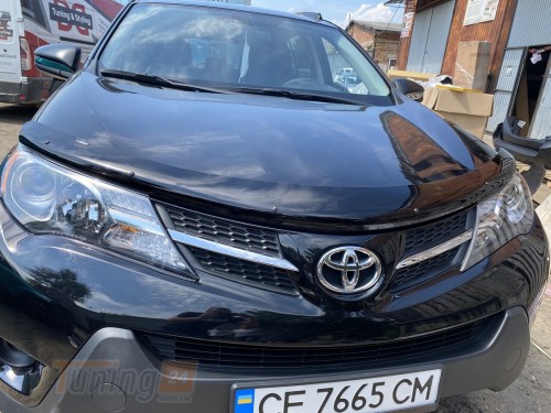 HIC old Дефлектор капота HIC для Toyota Rav 4 2013-2015 - Картинка 3