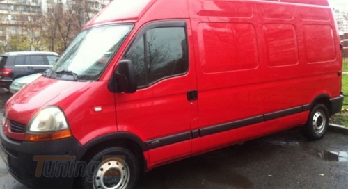 DDU Дефлектори вікон UA-Sport 2шт для Renault Master 2004-2010 - Зображення 1